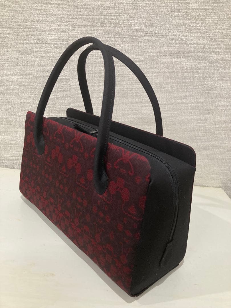 正絹経錦(たてにしき)利休和装バッグ(西陣織)