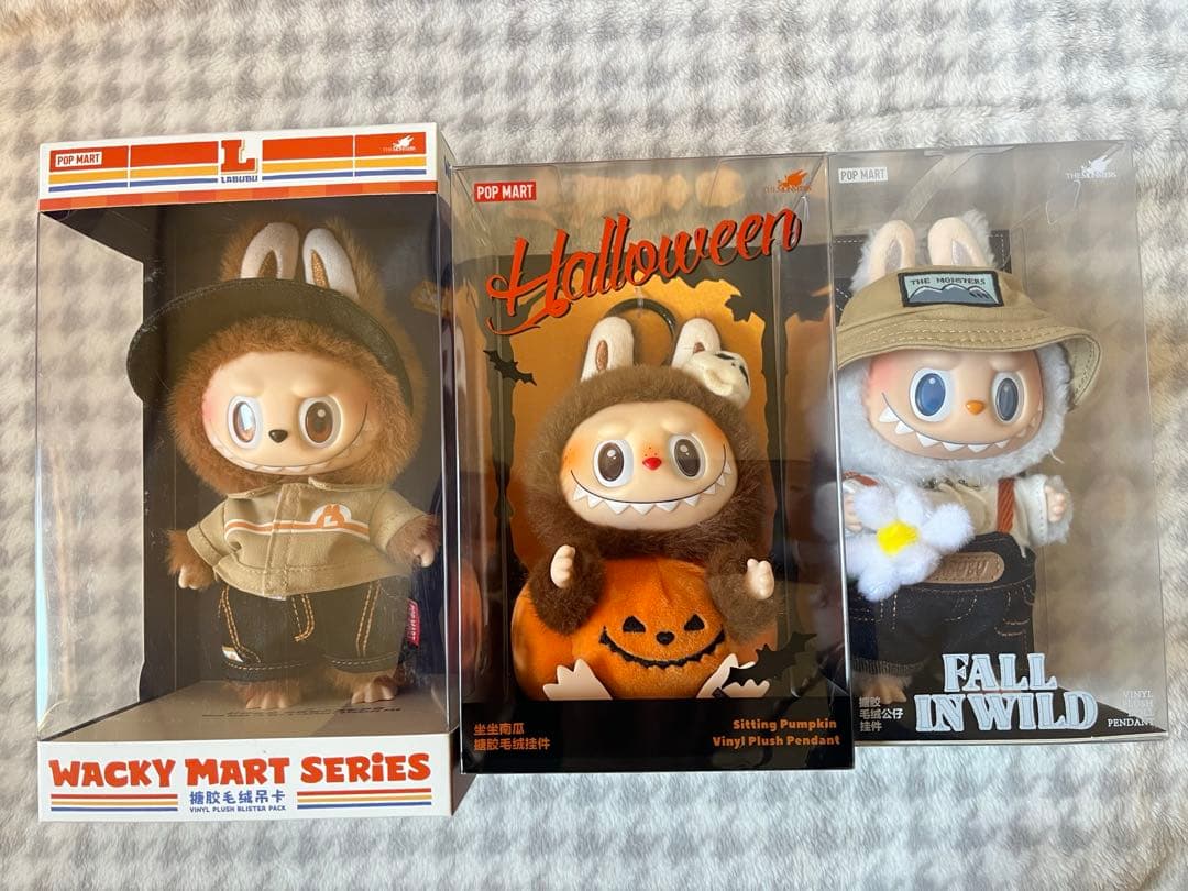 THE MONSTERS LABUBU ラブブ3点セット ポップマップ LABUBU THE