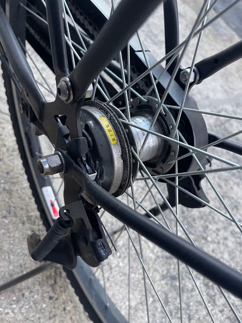 ブリヂストン　シティサイクル 27インチ　ブラック