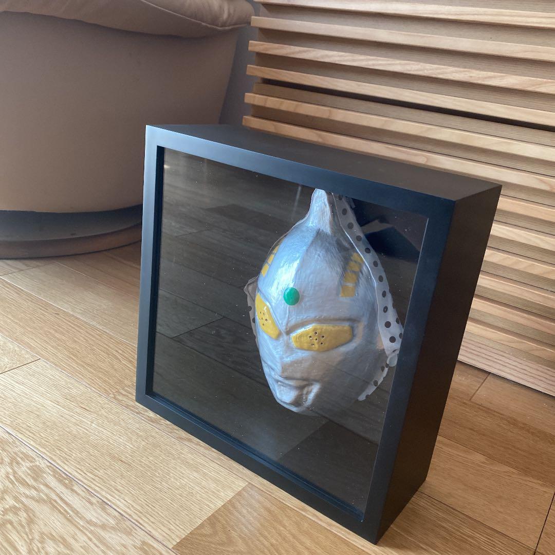 ウルトラマン　額装　お面　三春張子のお面