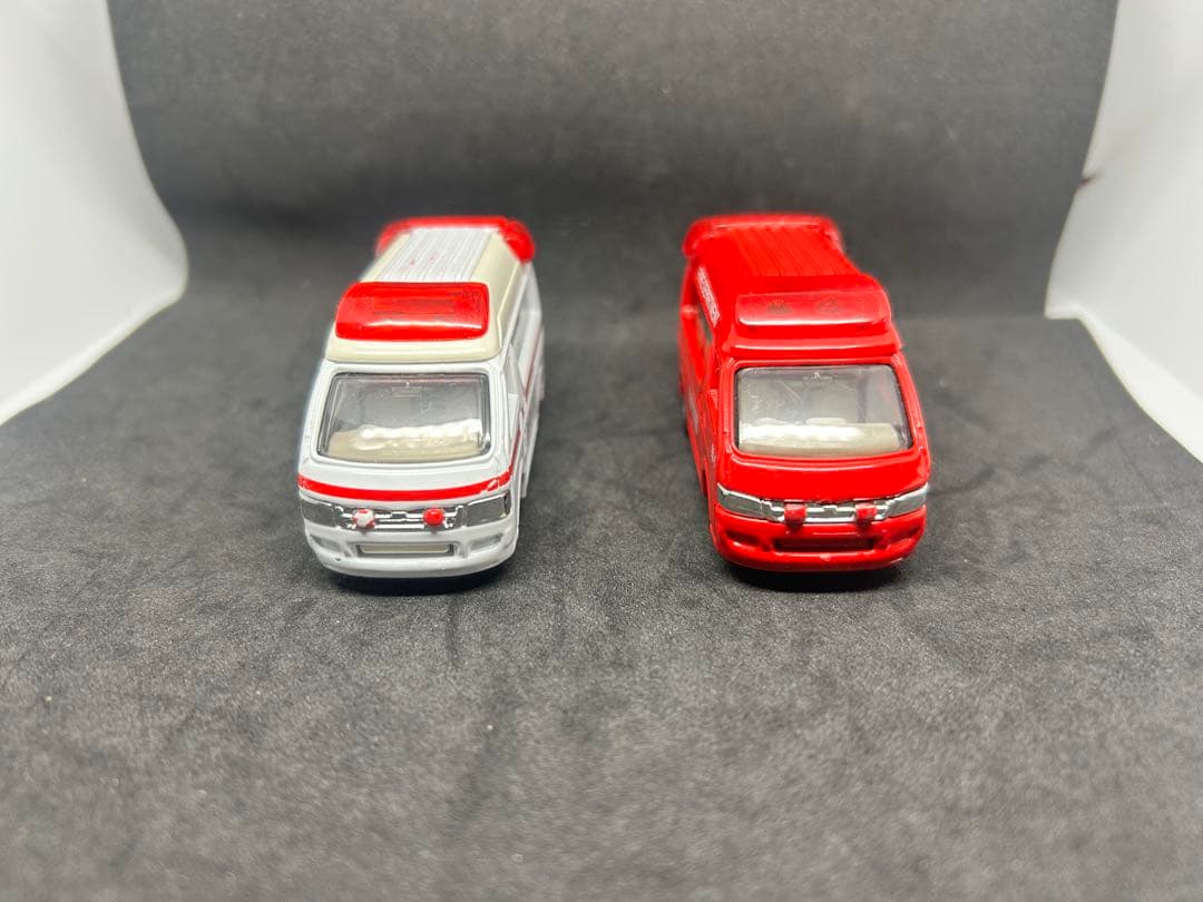 テコロジートミカ★消防車・救急車ミニカー4台セット