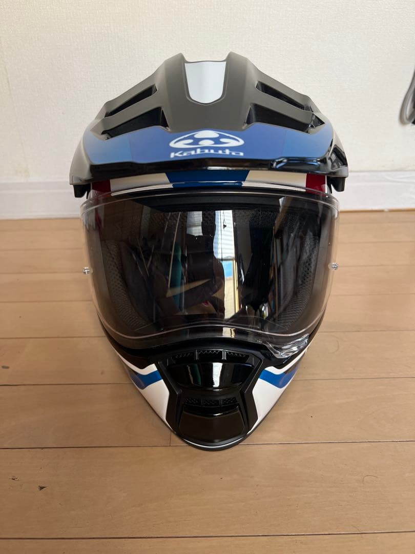 OGK Kabuto GEOSYS BLOCk ブルー　XL