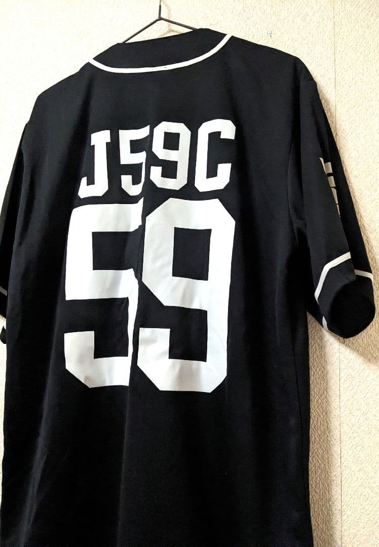 ジュースごくごく倶楽部 ベースボールシャツ L 完売品