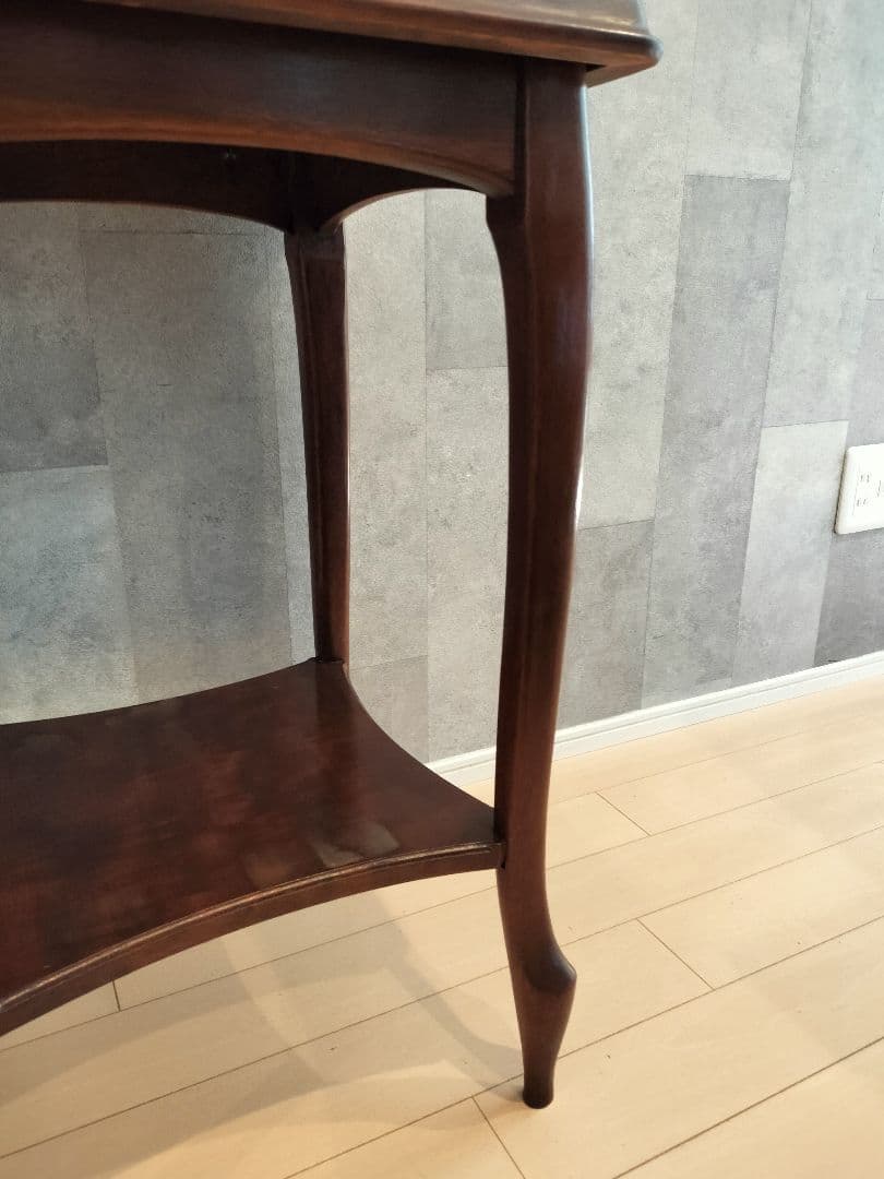 MARUNI マルニ木工 ベルサイユシリーズ サイドテーブル 花台 猫脚 電話台