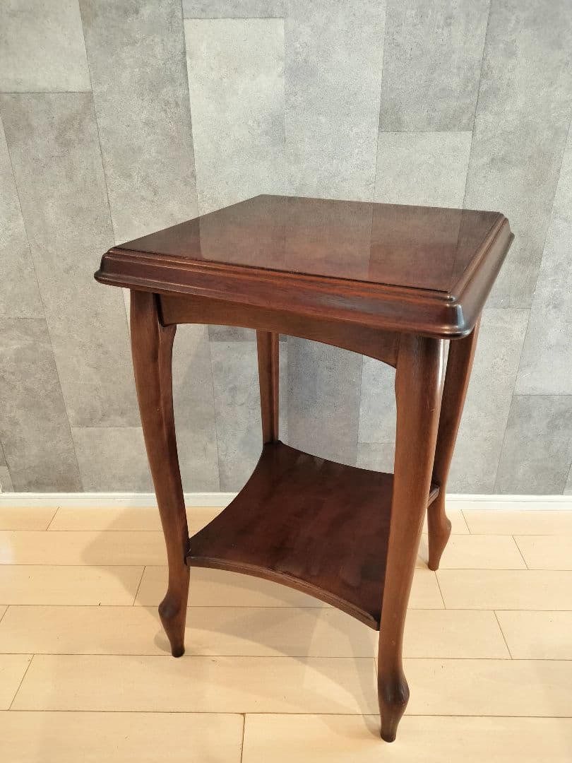 MARUNI マルニ木工 ベルサイユシリーズ サイドテーブル 花台 猫脚 電話台