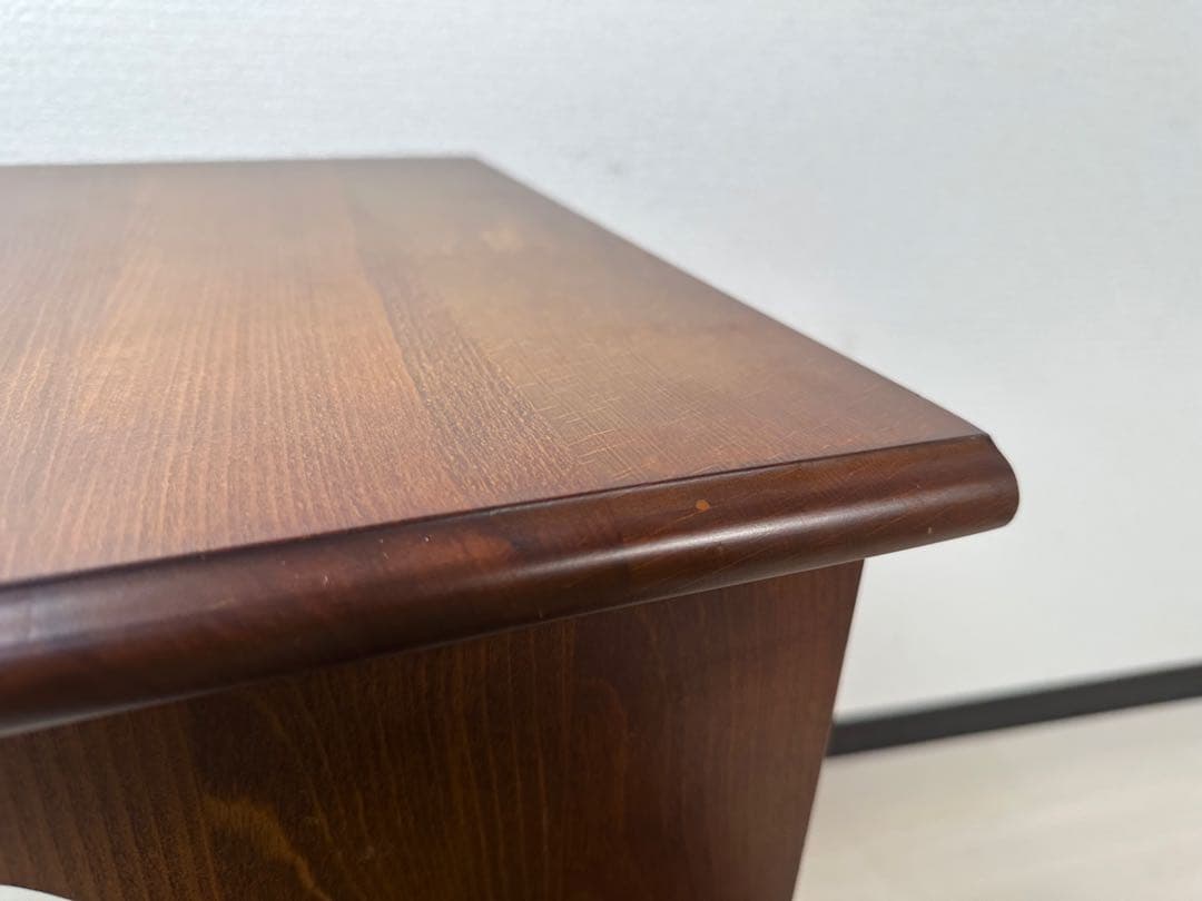 カリモク コロニアル マガジンラック サイドテーブル 飾り棚 花台 ※i4-2※