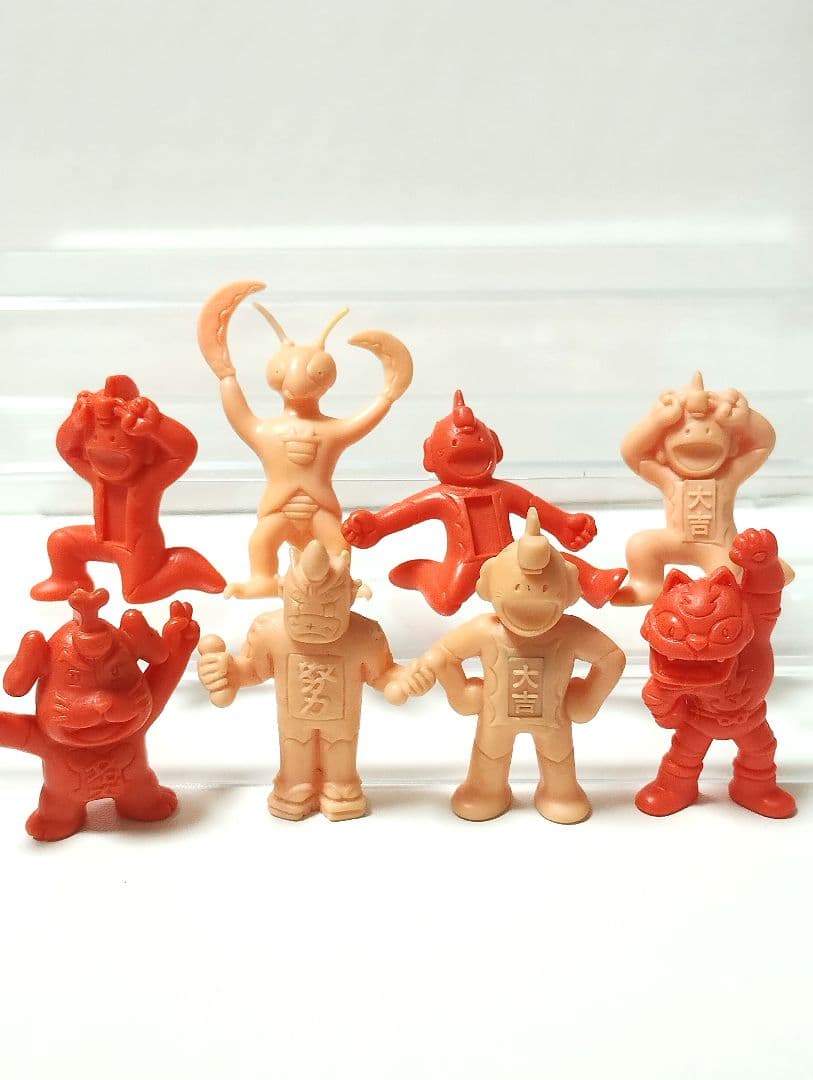 レトロ】ラッキーマン 消しゴム フィギュア まとめ売り 希少 平成