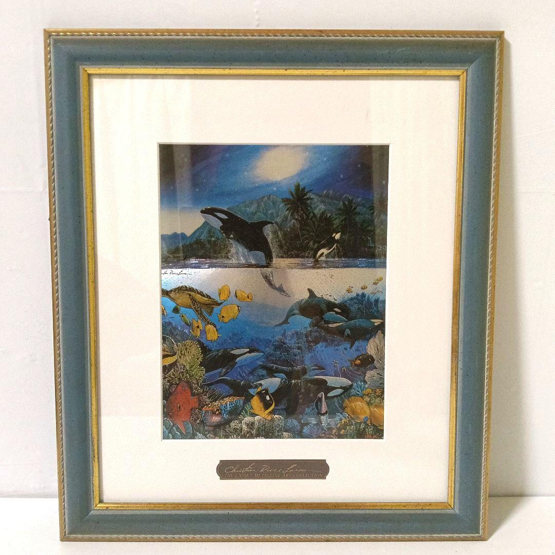 クリスチャンラッセン メタルラインアートコレクション 絵画