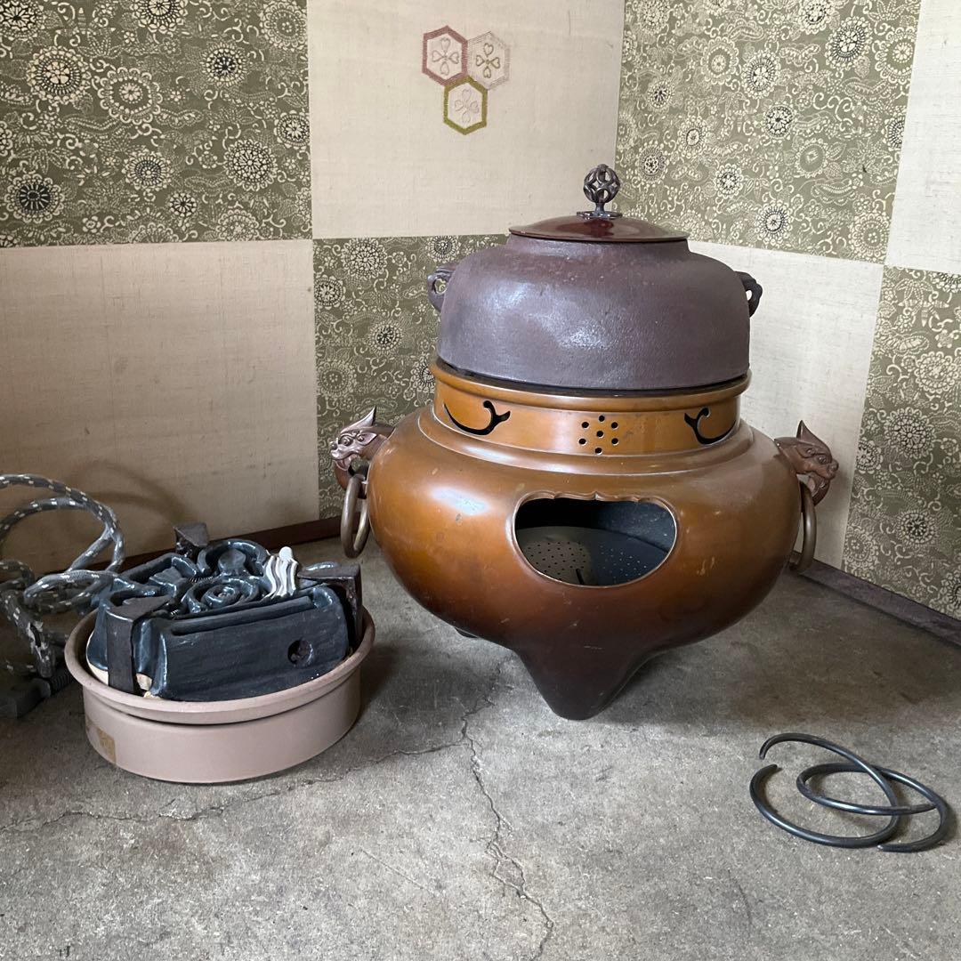 茶道具風炉茶釜