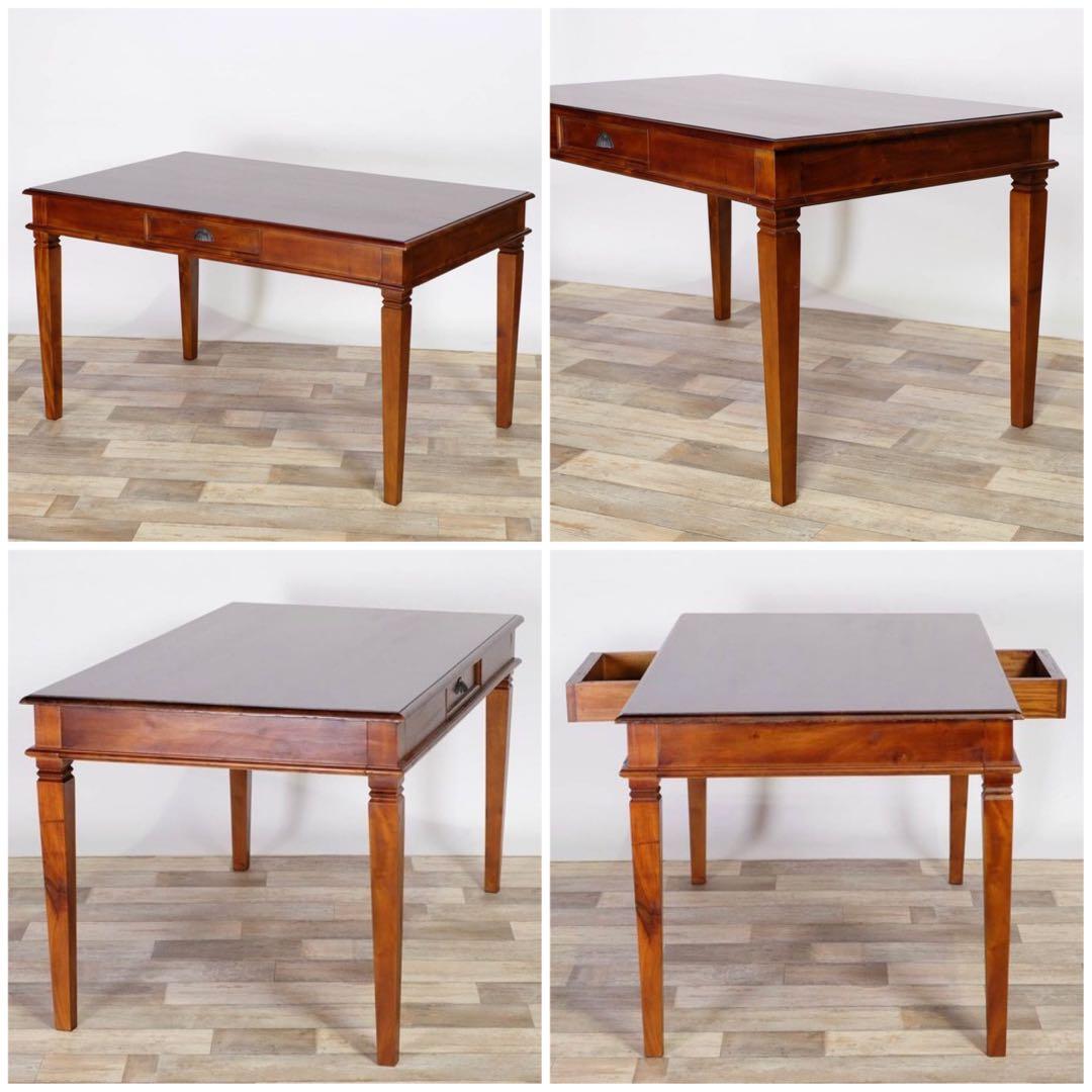 A 新品 アジアン ダイニングテーブル L カントリー カフェ アンティーク