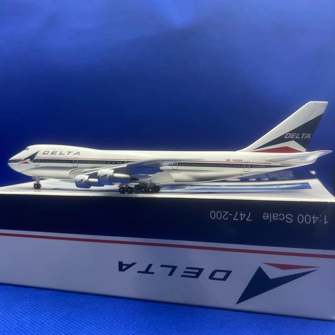 DELTA デルタ航空 747-100 N9898 1/400 モデル