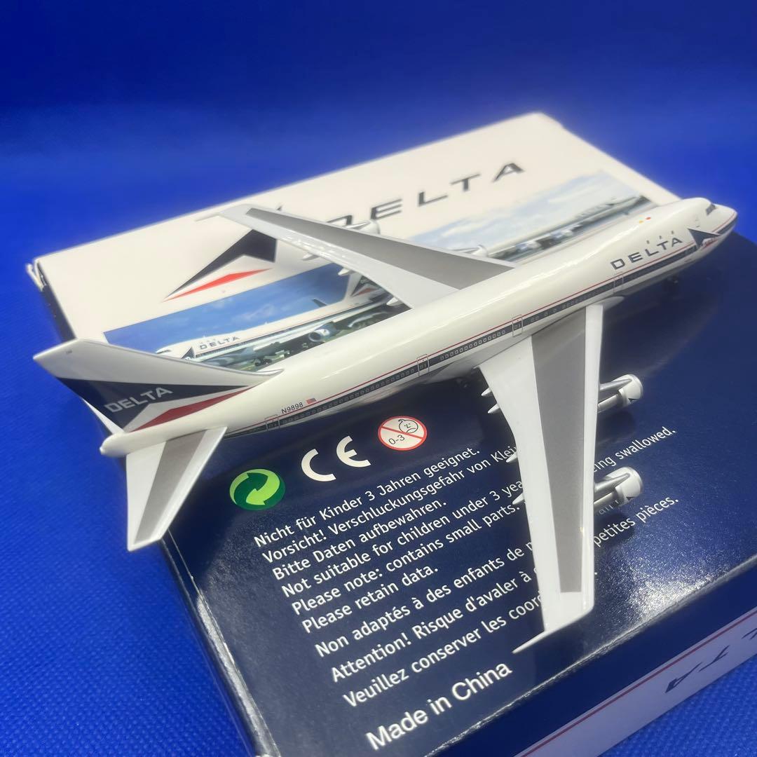 DELTA デルタ航空 747-100 N9898 1/400 モデル - メルカリ