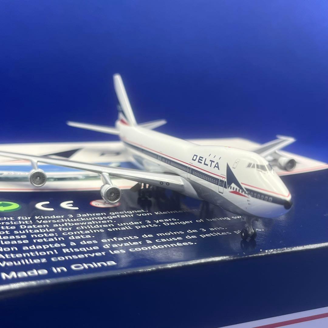 Delta 747 - 100 painting DELTA デルタ航空 747-100 N9898 1/400 モデル