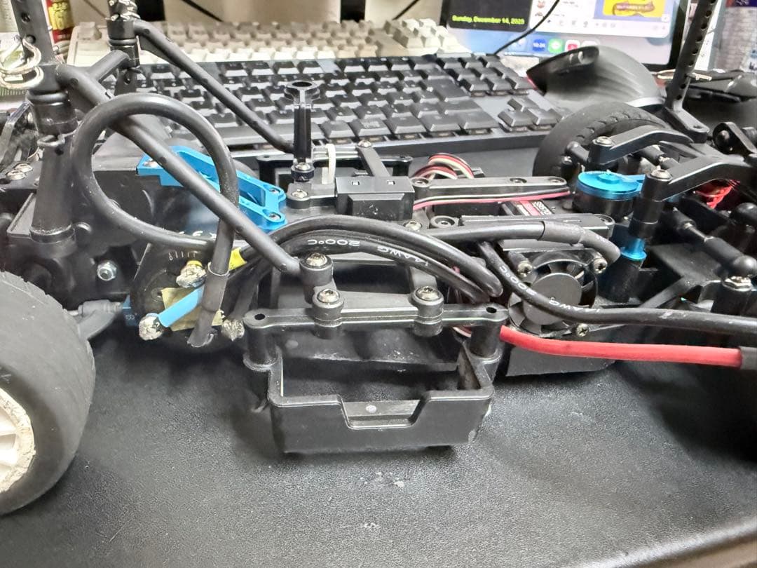 タミヤ　TYAMIYA　M-08　組み立て済みシャーシ　オプション多数