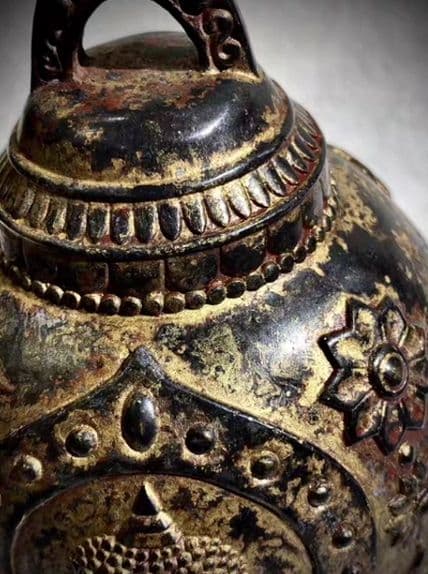 銅器 仏教 法器鈴 古美術 コレクション品 銅製 工芸品 彫刻装飾品置物