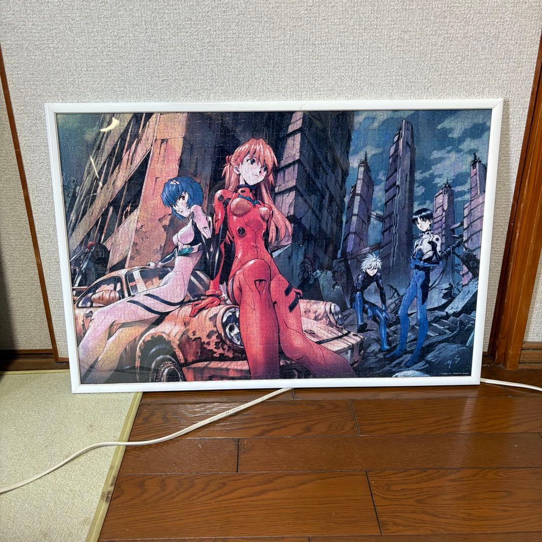 完成品】エヴァンゲリオン ジグソーパズル1000ピース 3個セット