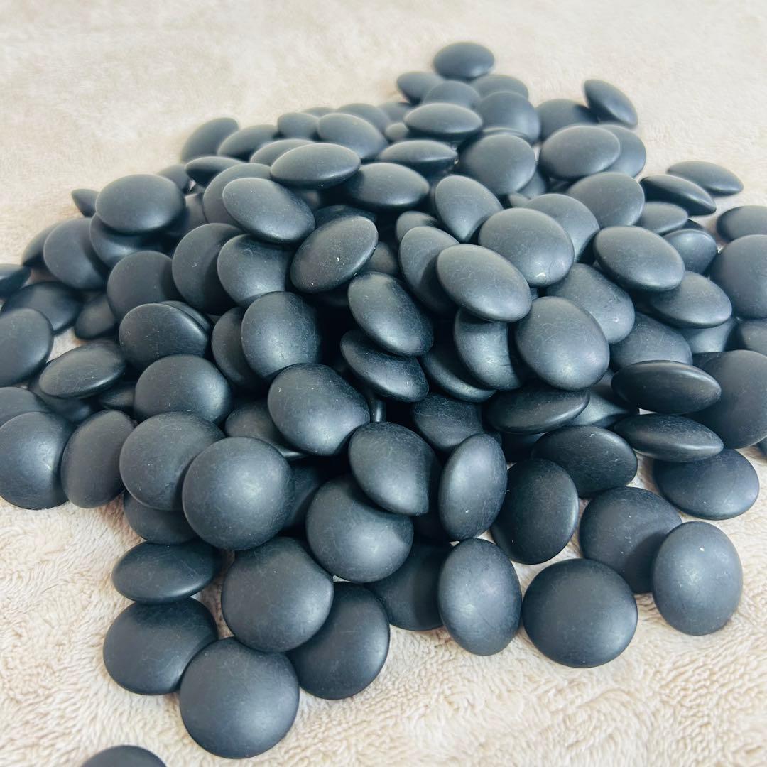 碁石　囲碁 碁笥 蛤碁石 那智黒 34号　桜特大　白180 黒181