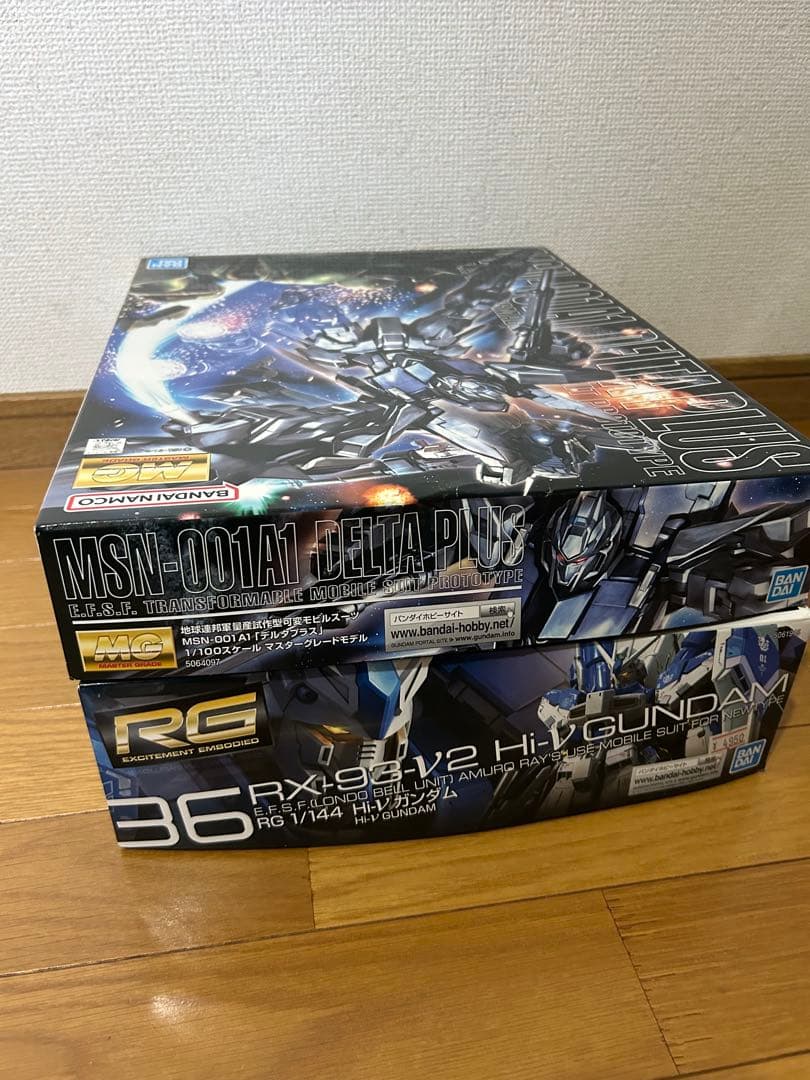 組み立て済みMG MSN-001A1 デルタプラス RG HI-vガンダム 組み立て済みMG MSN-001A1 デルタプラス RG HI-vガンダム - メルカリ