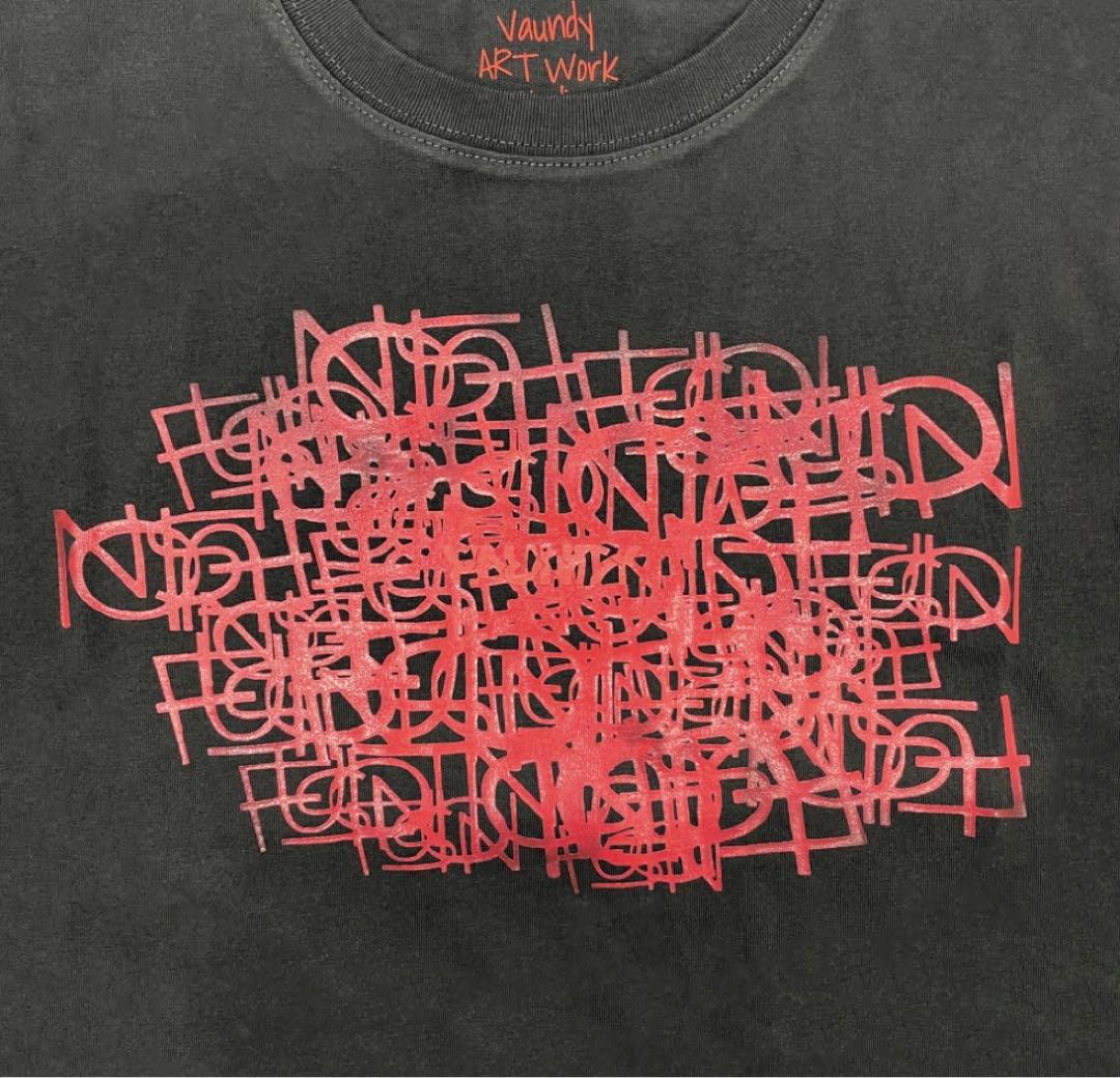 バウンディvaundyツアーグッズFUSION黒赤tシャツmサイズ - メルカリ