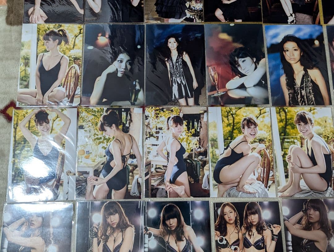 引越し記念値下げ！非売品 美品 オフショット 生写真 無修正 70枚 大島優子①