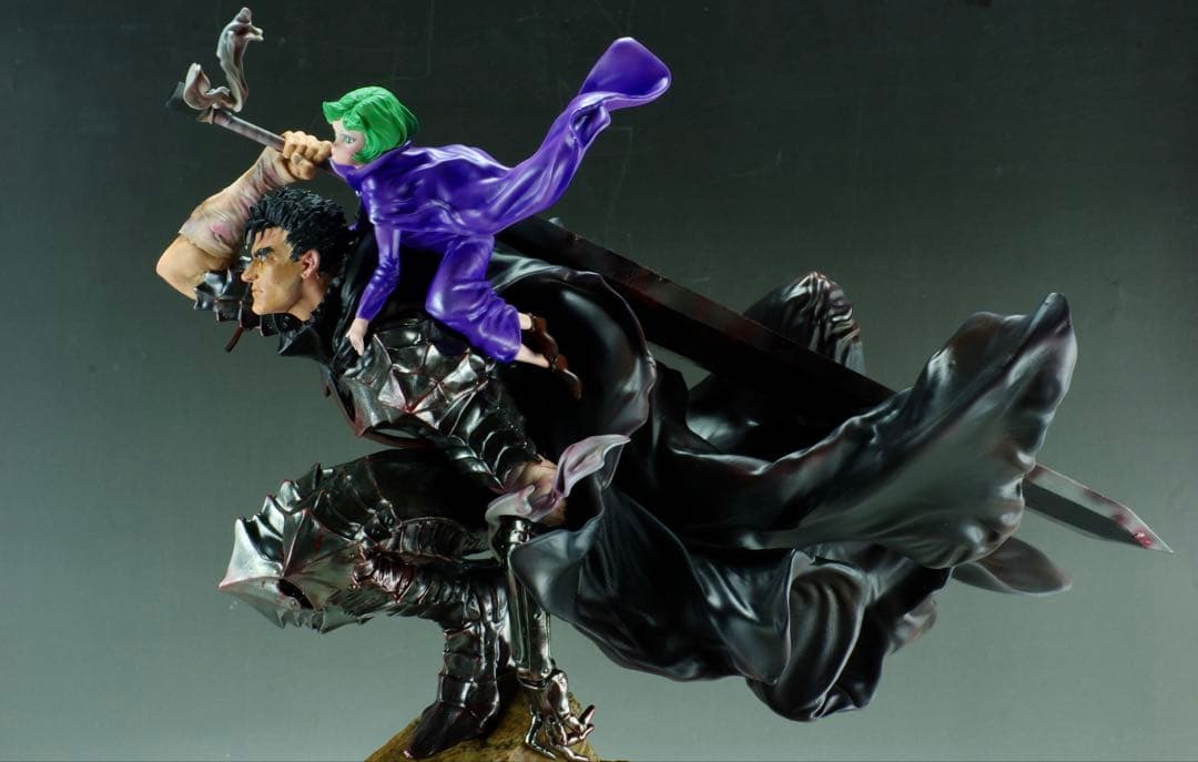 Entei Ryu ガッツ&シールケ ガレージキット レジンキャスト ベルセルク