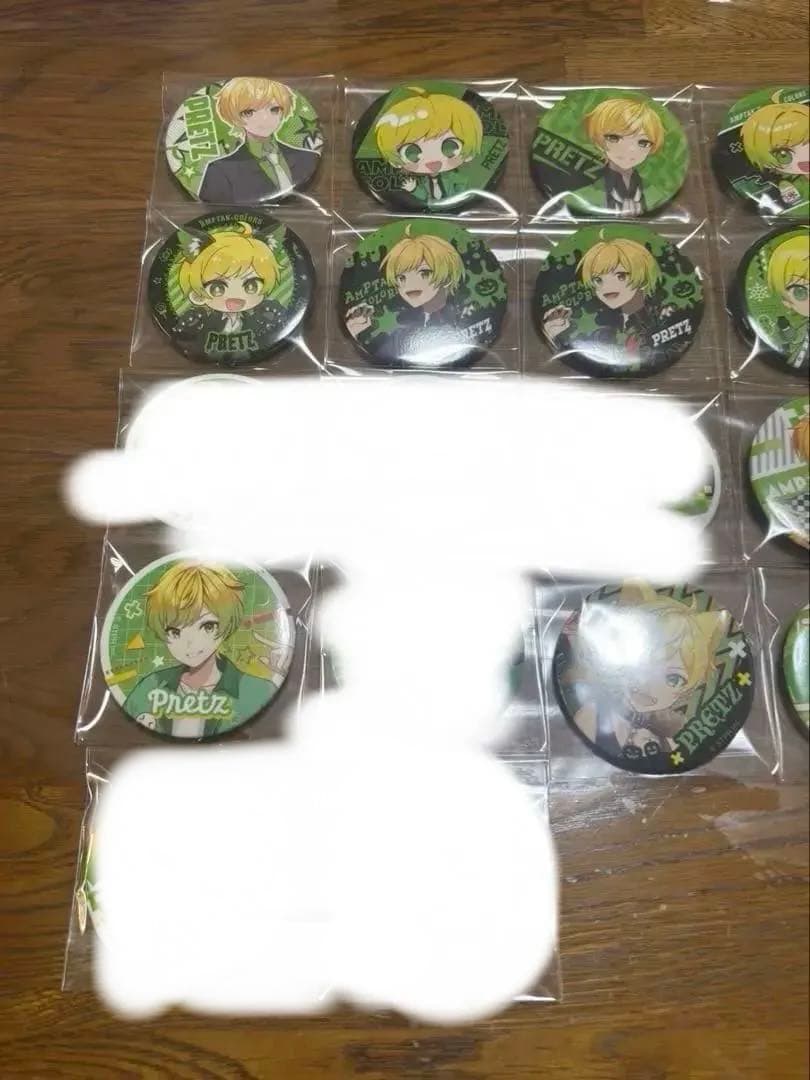 AMPTAK アンプタック　ぷりっつ 缶バッジ　17こ　1st すとふぇす