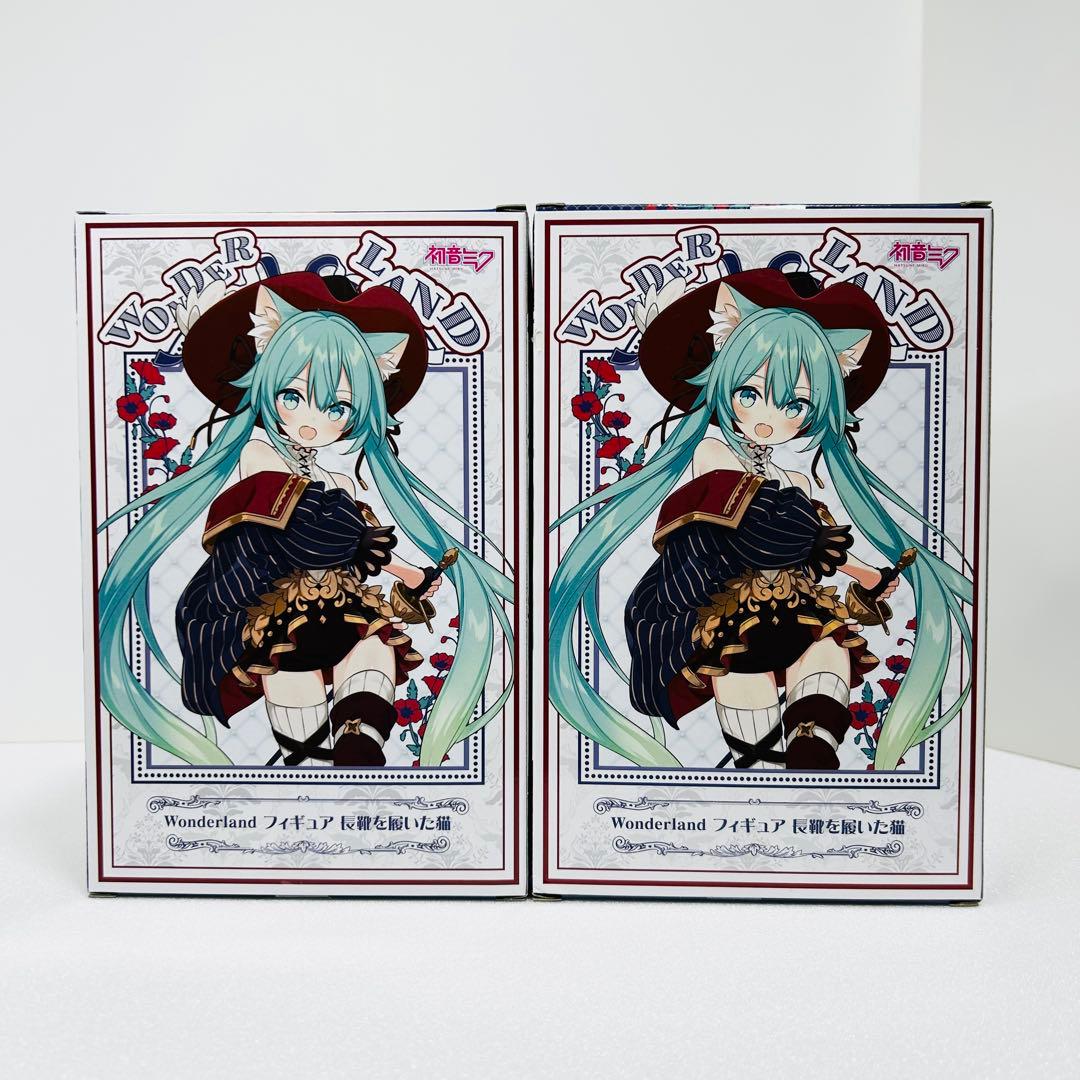初音ミク Wonderland フィギュアセット 長靴を履いた猫 - メルカリ