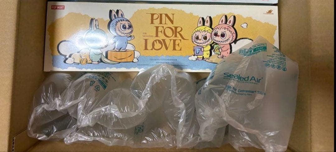 ラブブピン フォー ラブ ぬいぐるみ ペンダントA-M アソートボックス THE MONSTER PIN FOR LOVE シリーズぬいぐるみペンダント(A-M) - POP