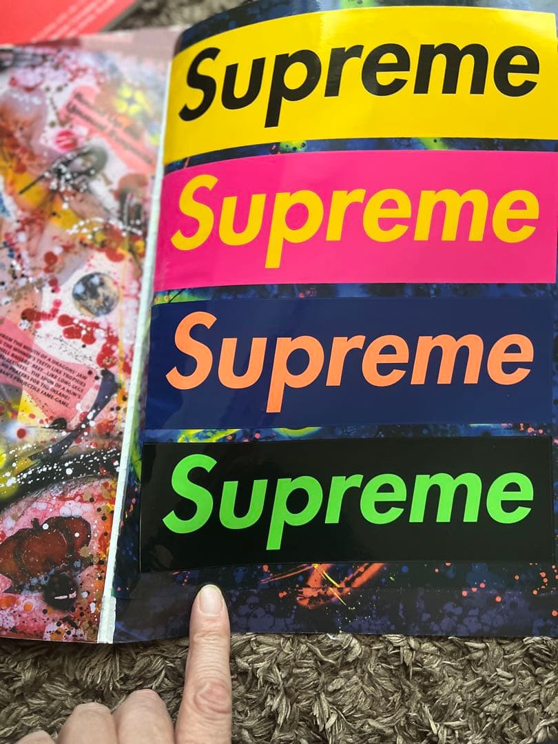 Supreme シュップリーム ムック本セット 全6冊 セット売りのみ　巾着