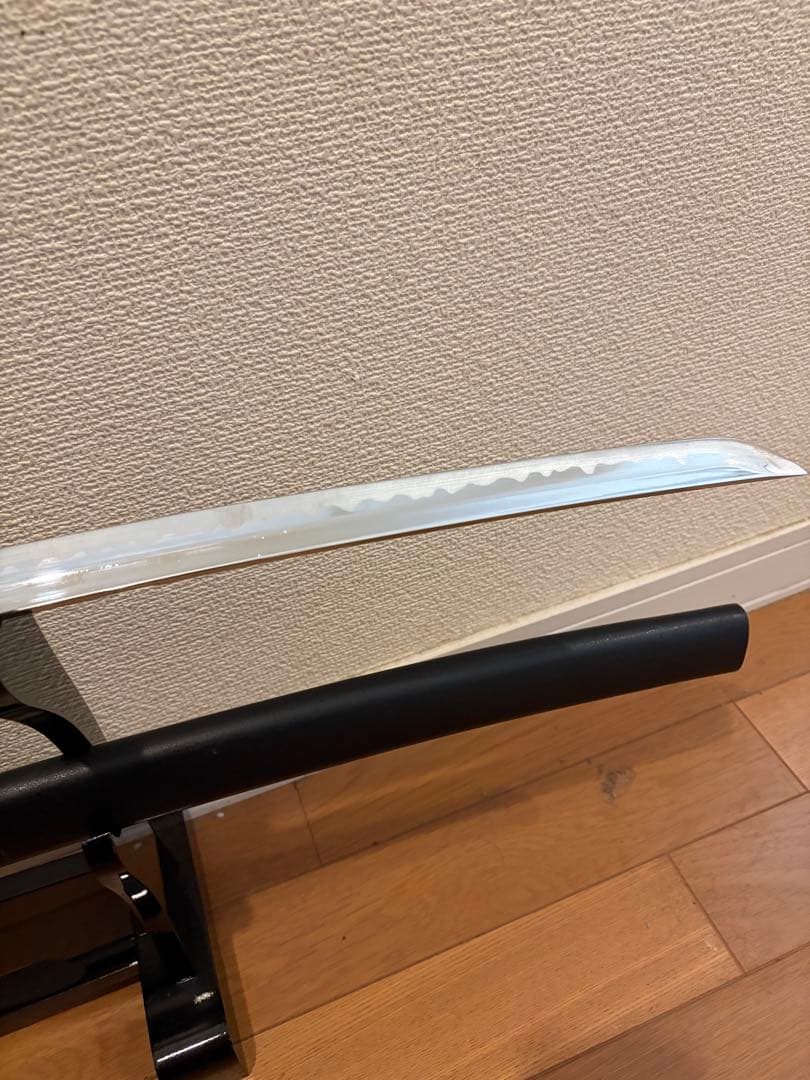 高級模造刀 金影龍 美術刀 乱れ波紋 居合練習刀