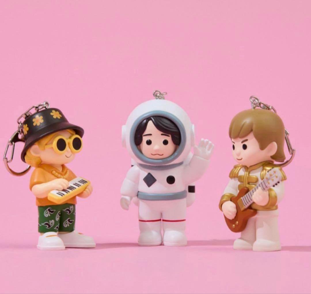 Mrs. GREEN APPLE MVキーホルダー　3体セット各1種類 Mrs. GREEN APPLE MVキーホルダー 3体セット各1種類