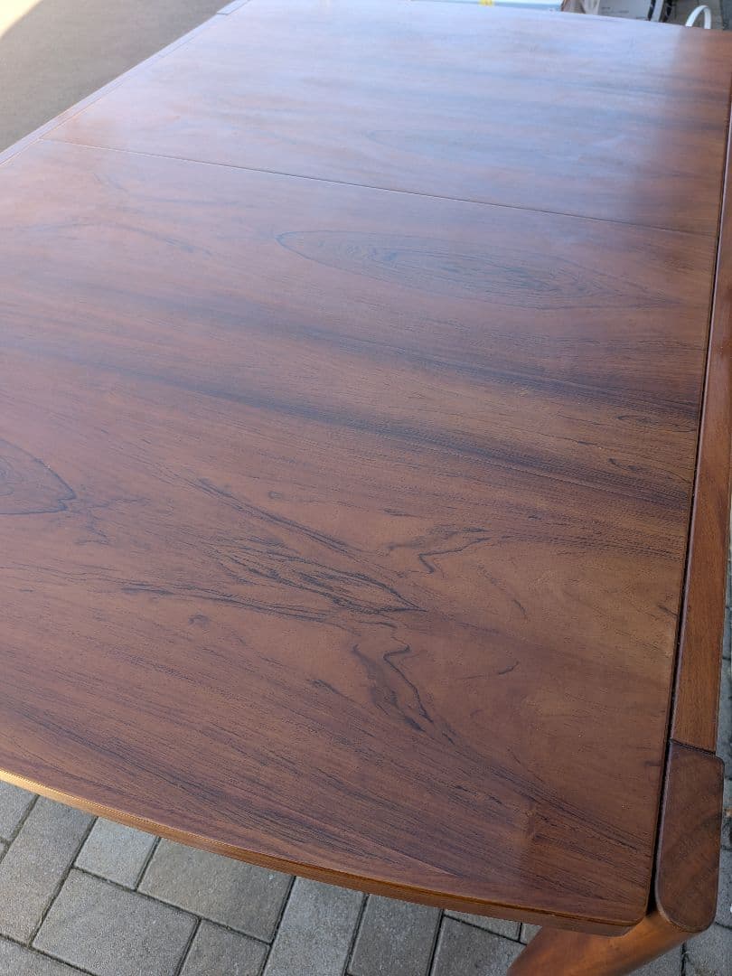 【希少】天童木工 ブラジリアンローズウッド エクステンション ダイニングテーブル