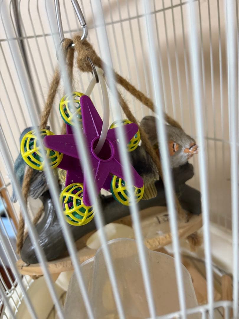 HOEI鳥かご（半月スタンド付き）の通販はau PAY マーケット - 輸入雑貨