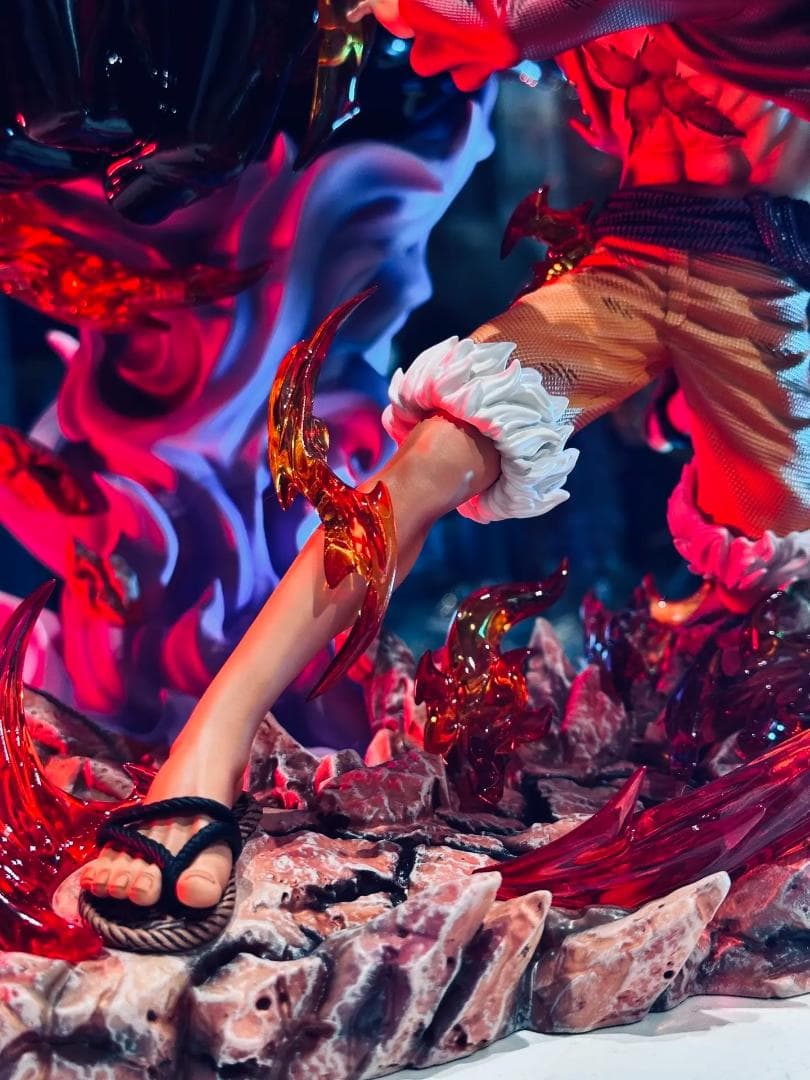 ワンピース レッドロック ルフィ 業火拳銃 ガレージキット フィギュア LX