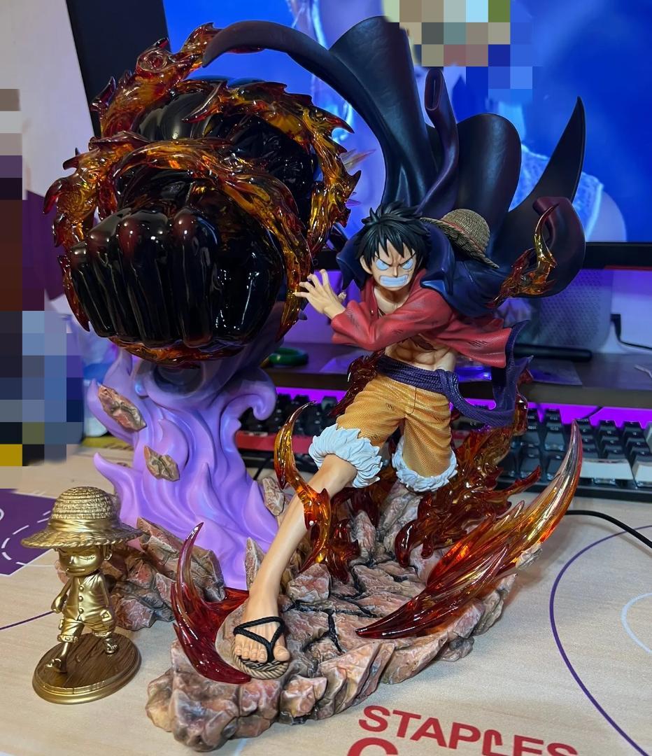 ワンピース レッドロック ルフィ 業火拳銃 ガレージキット フィギュア LX