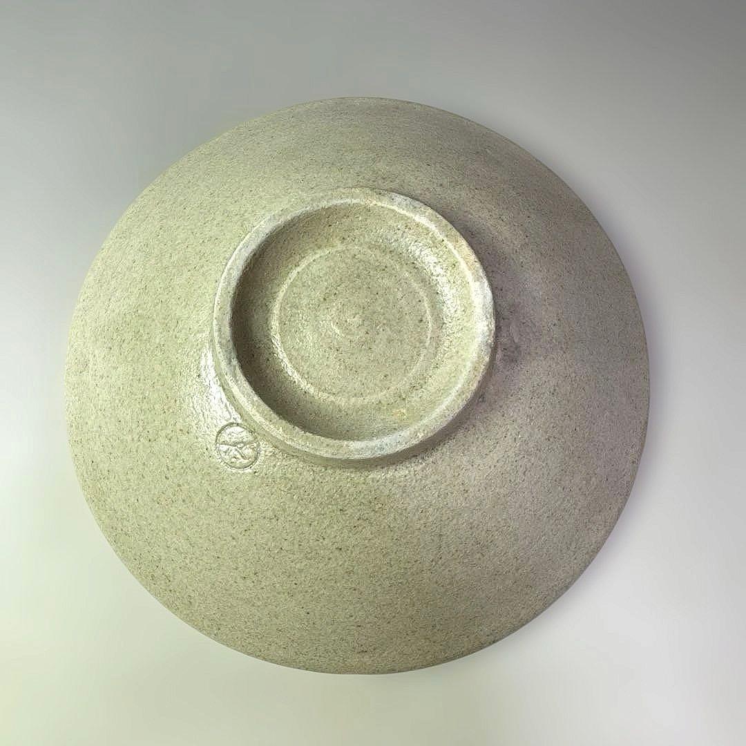 播州相生焼　相生浦窯　那波鳳翔　青磁小皿　五客揃