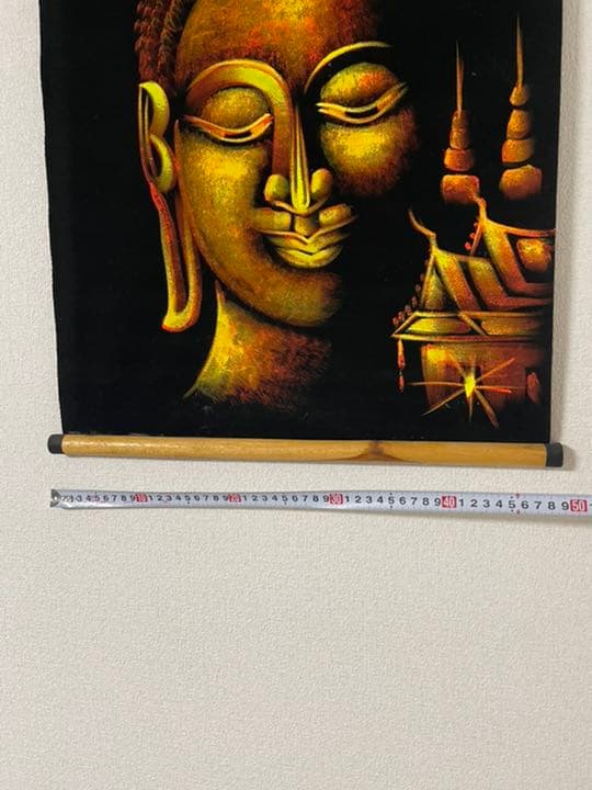 ★掛け軸★タペストリー★タイ★画家直筆★現地購入★