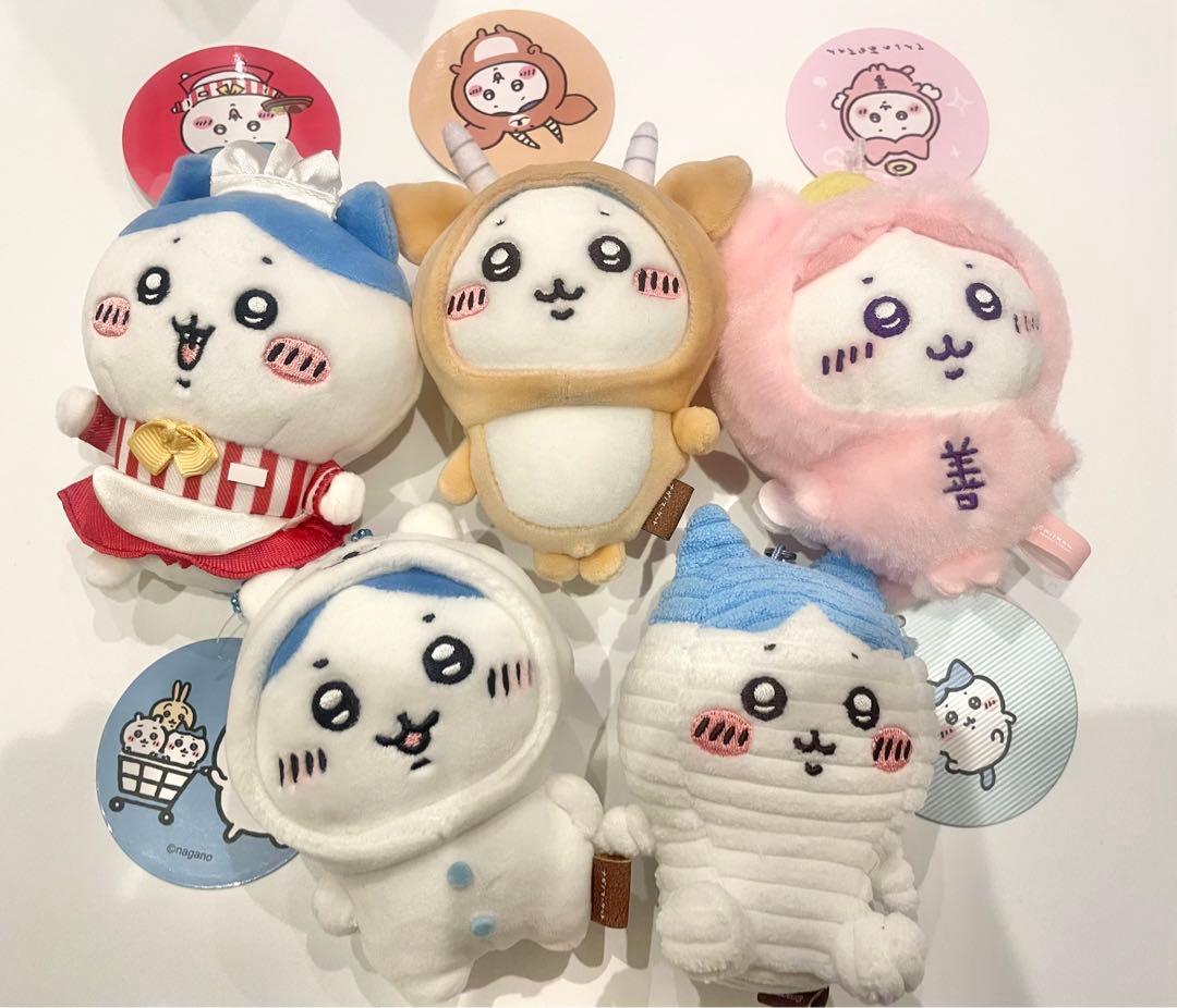 ちいかわマスコットぬいぐるみハチワレまとめ売り14点セット