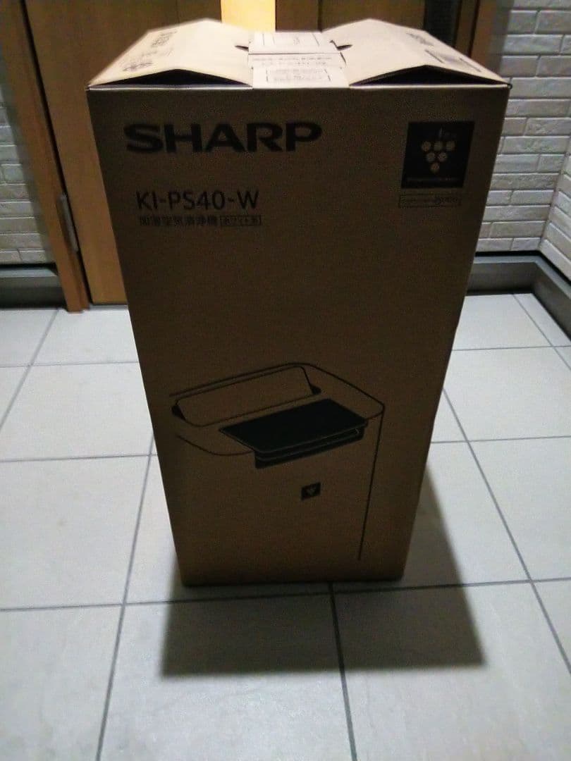 シャープ 加湿空気清浄機 KI-PS40-W プラズマクラスター25000