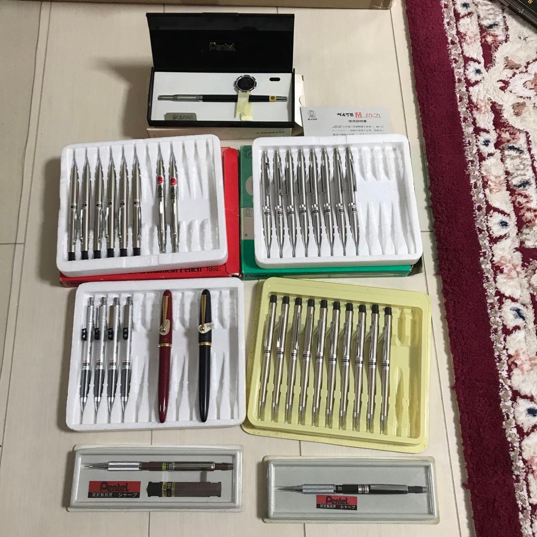 ベッセル Pentel シャープペンシル まとめ 約90本