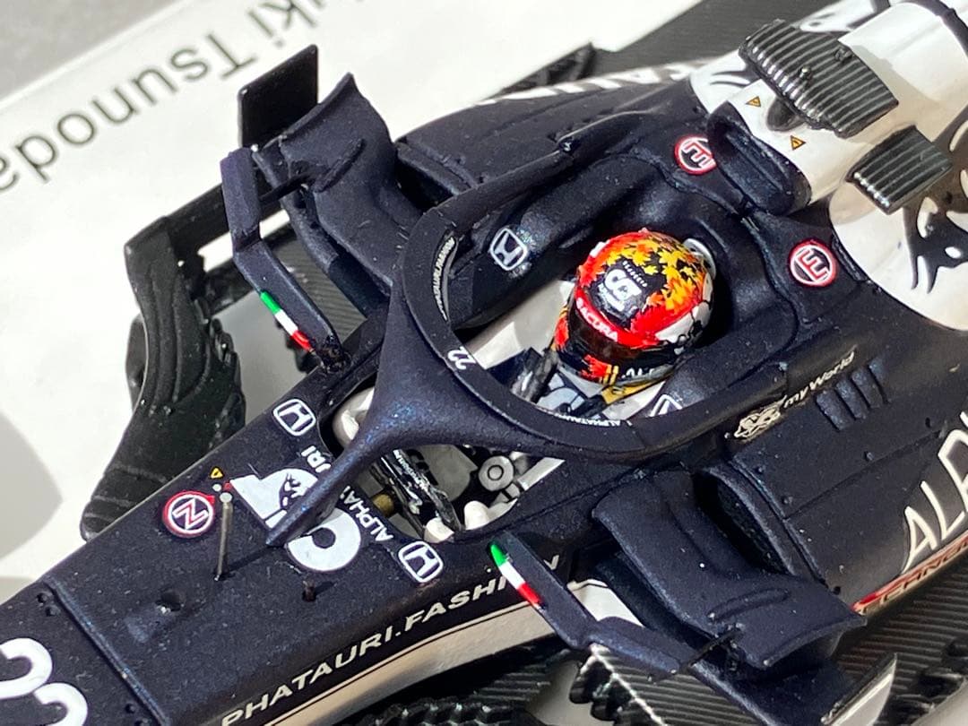 キッドボックス別注 1/43 アルファタウリAT02 2021USGP 角田裕毅