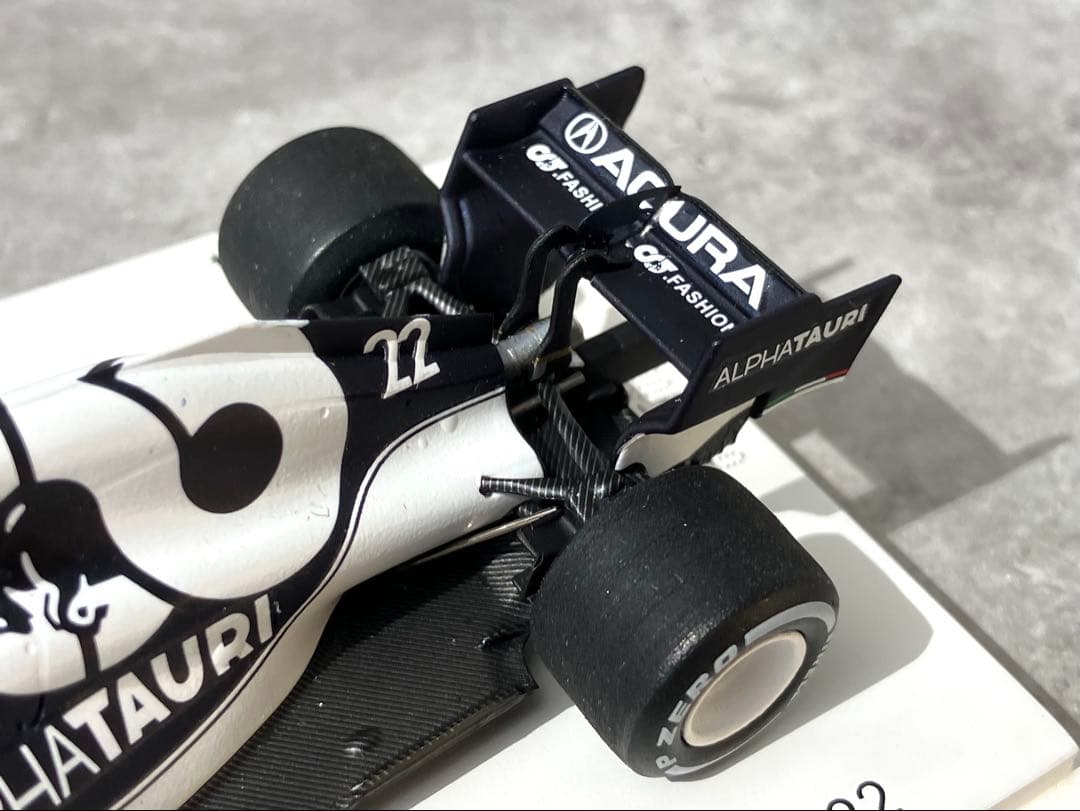 キッドボックス別注 1/43 アルファタウリAT02 2021USGP 角田裕毅