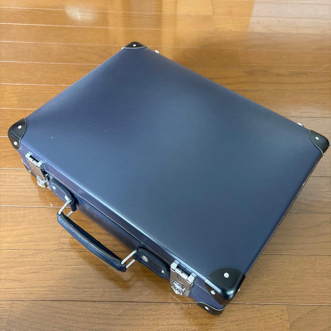 GLOBE TROTTER グローブトロッター 16 アタッシェケース ネイビーGLOBE