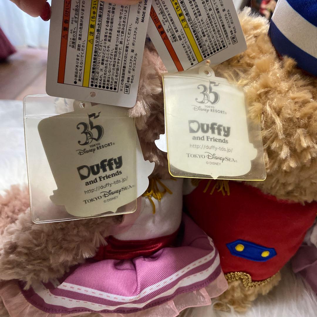 限定値下　ダッフィーフレンズぬいぐるみSS ハッピーマーチングファン 35周年