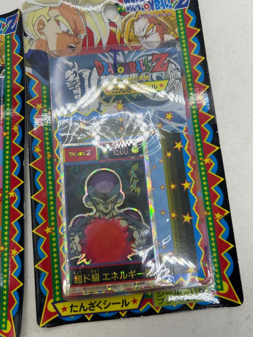 未開封 ドラゴンボールZ たんざくシール 当時物