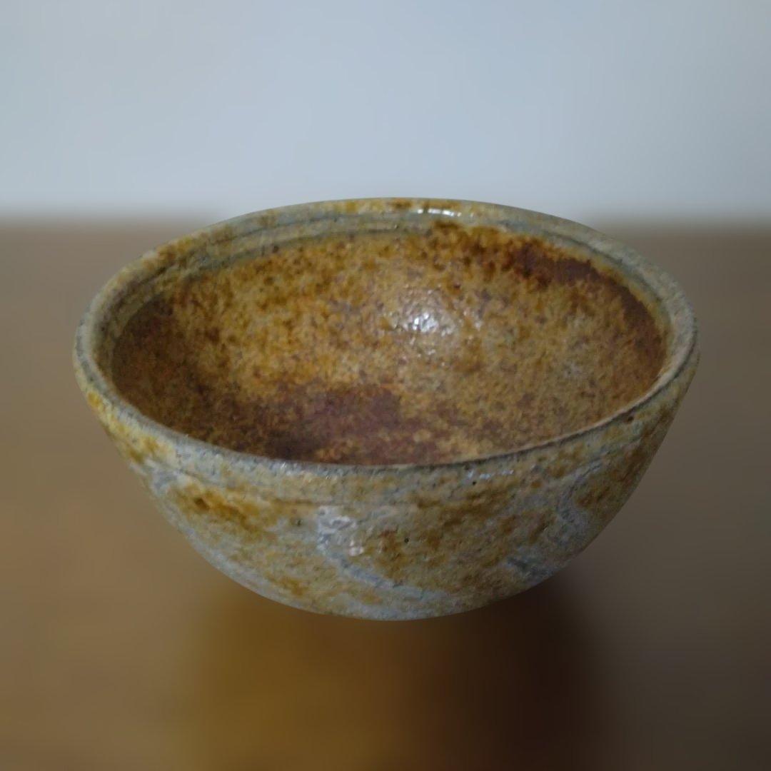 布志名焼 舩木研兒さんの「淡鐵釉藁描茶碗」 - メルカリ