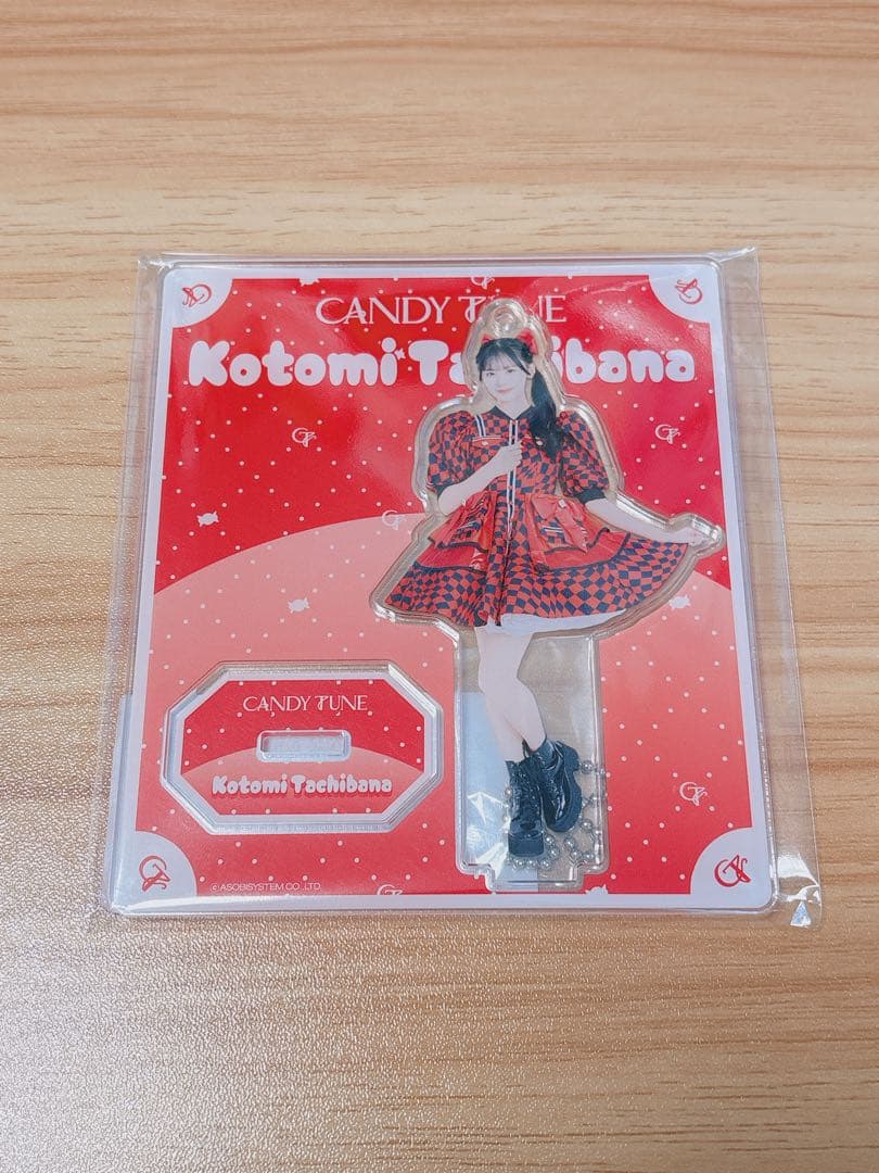 CANDYTUNE 立花琴未 アクリルスタンド アクスタ チェッカー衣装 衣装展
