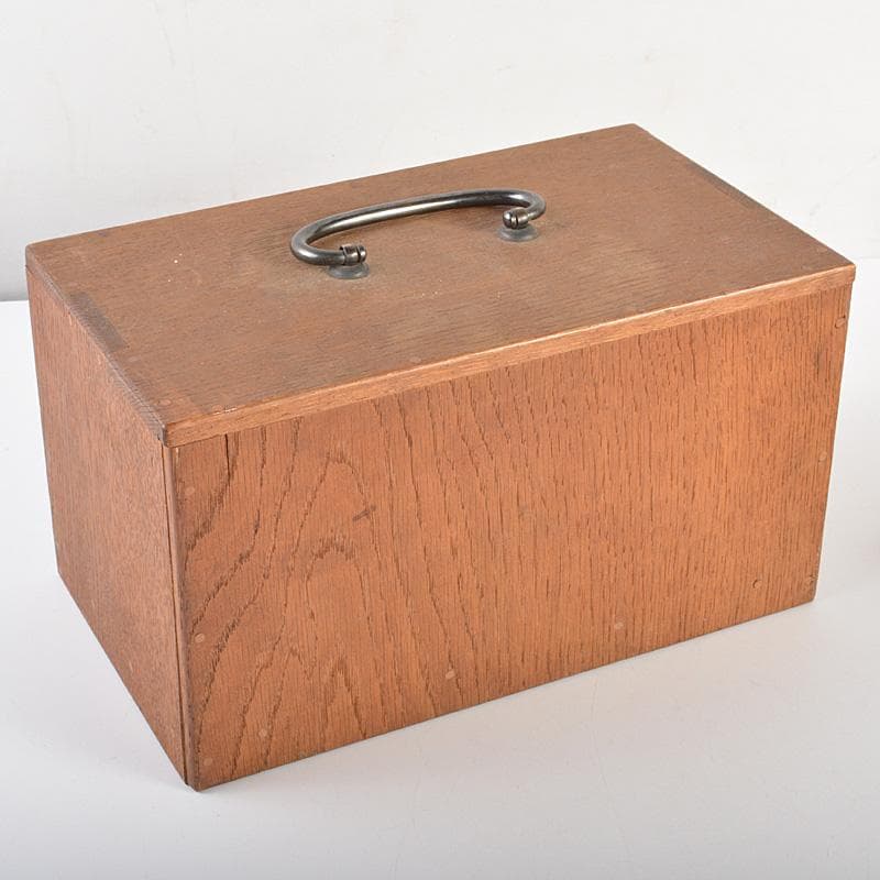 中国　竹嵌　骨牌　背竹牌　麻雀牌　唐木箱付　M　6615