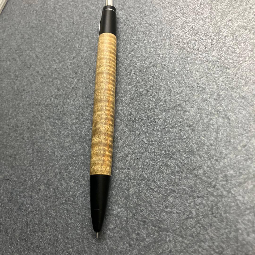 野原工芸　シャーペン　栃縮杢　新型