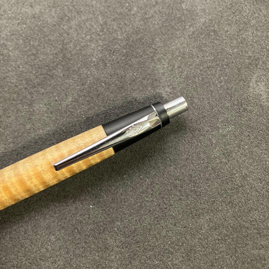 野原工芸　シャーペン　栃縮杢　新型